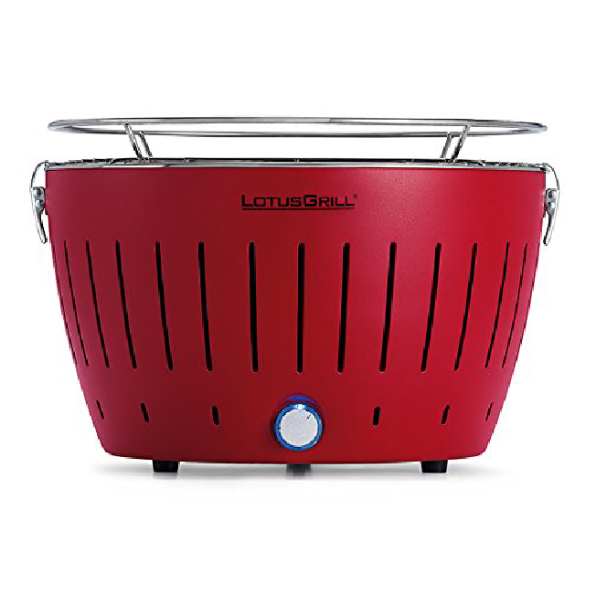 Lotus Charcoal Grill Barbecue Blazing Red, LGGRO34